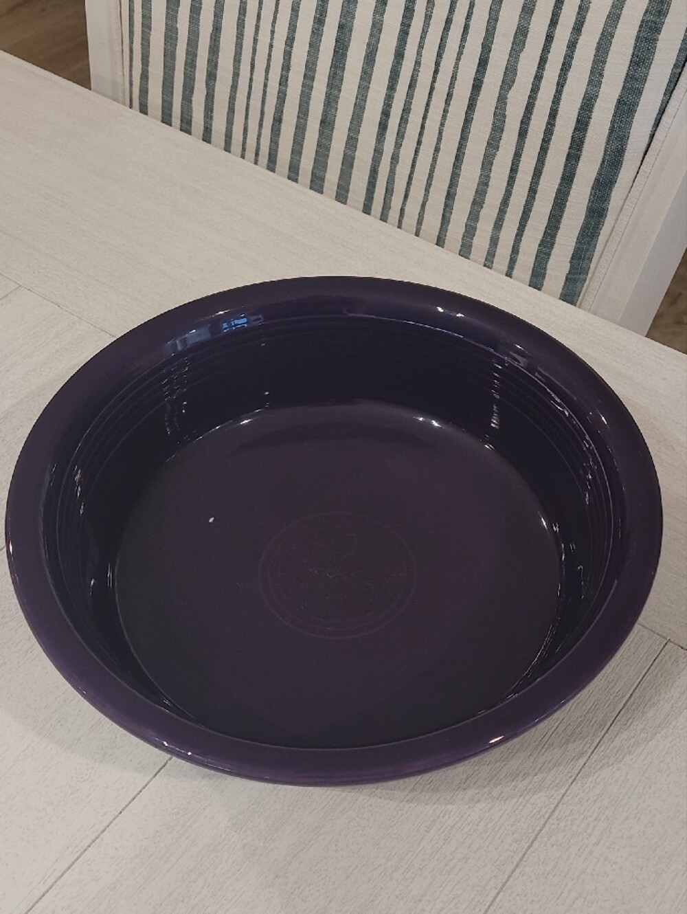 Fiesta Deep Plum Glazed Ceramic Bowl - 10 Inch